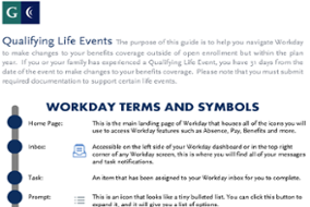 Qualified Life Event Workday Guide